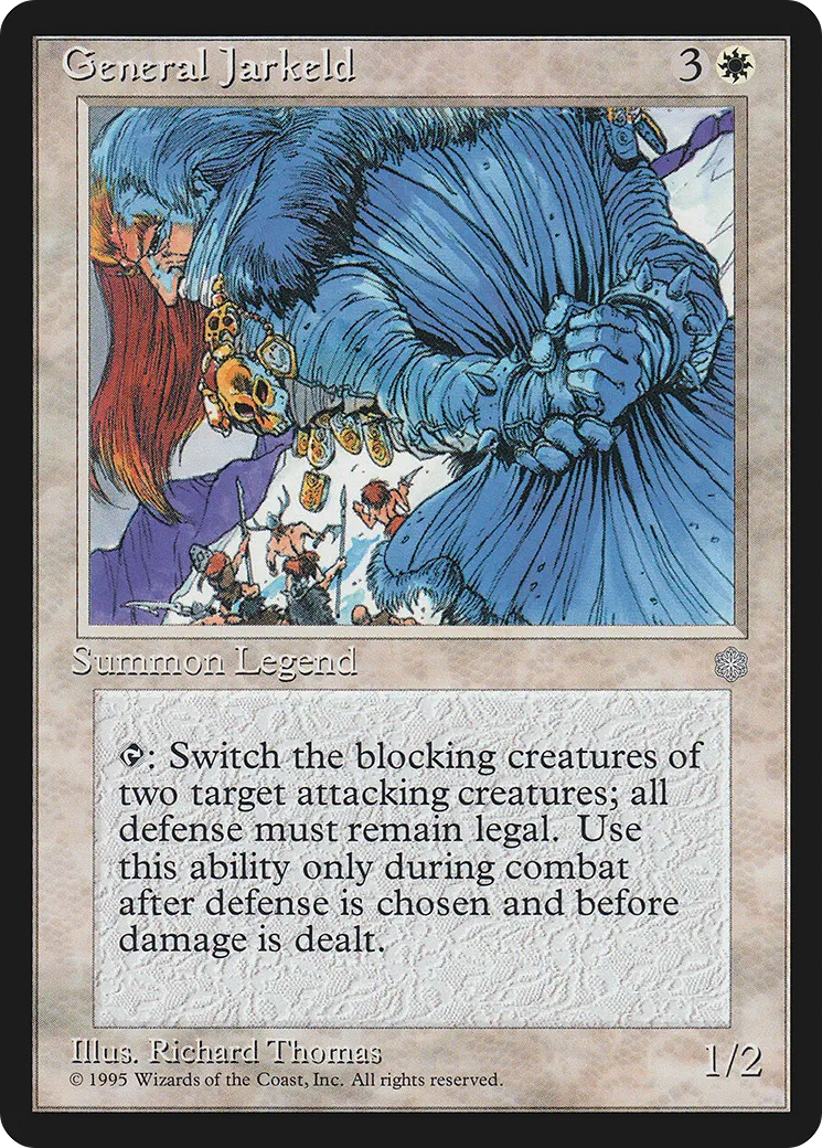 Général Jarkeld — Ice Age — Magic: The Gathering