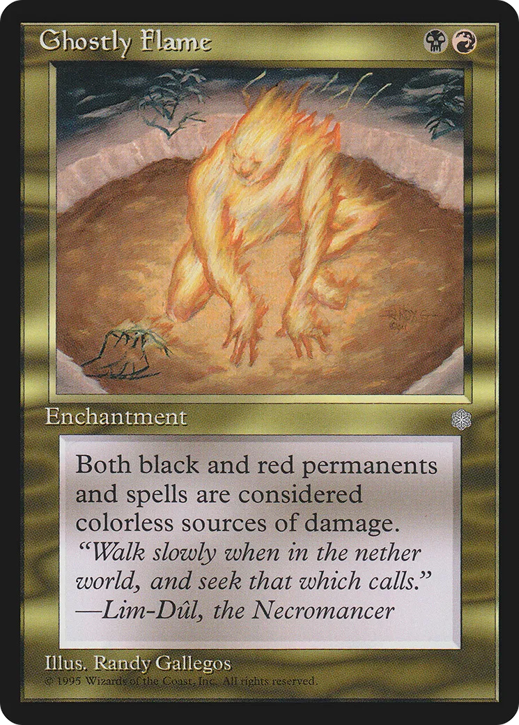 Flamme fantomatique — Ice Age — Magic: The Gathering