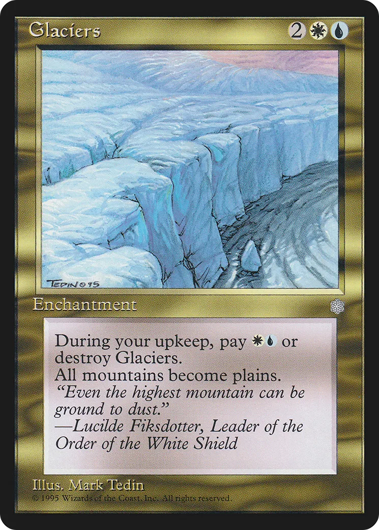 Glaciers — Ice Age — Magic: The Gathering