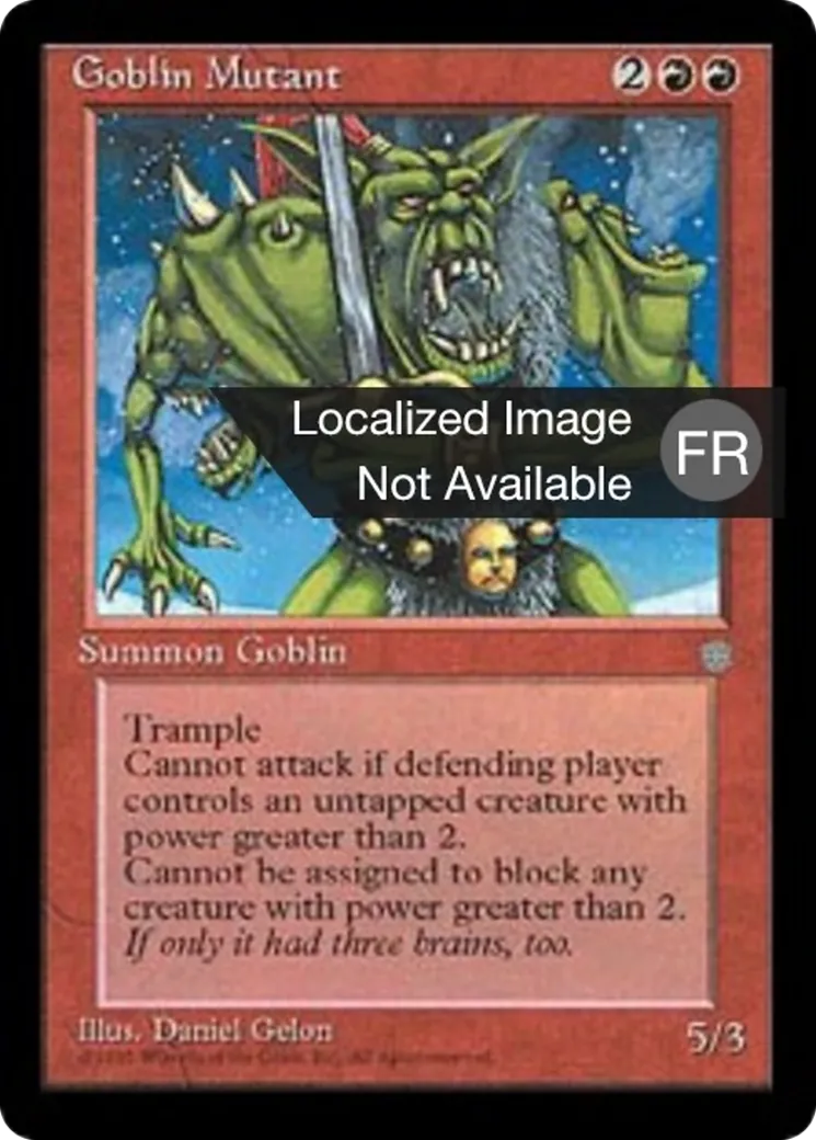 Mutant gobelin from Ice Age - Magic: The Gathering