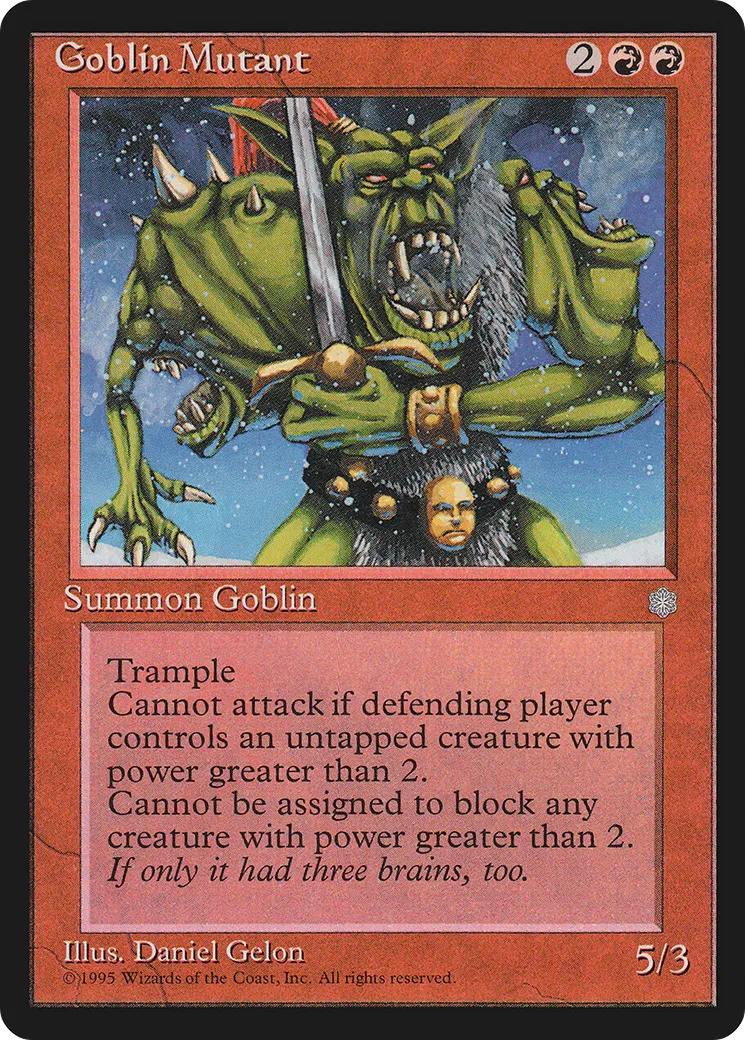 Mutant gobelin — Ice Age — Magic: The Gathering