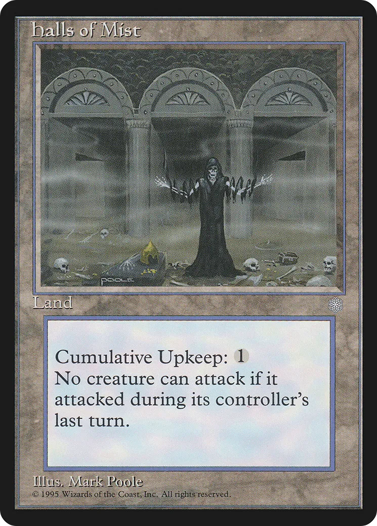 Halls de brume — Ice Age — Magic: The Gathering