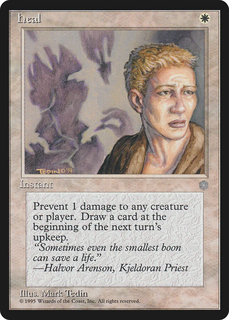 Guérison — Ice Age — Magic: The Gathering