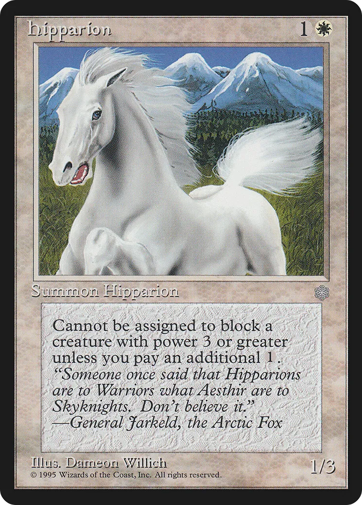 Hipparion — Ice Age — Magic: The Gathering
