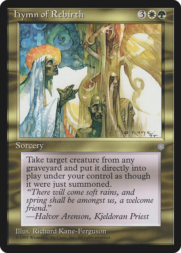 Hymn of Rebirth — Ice Age — Magic: The Gathering