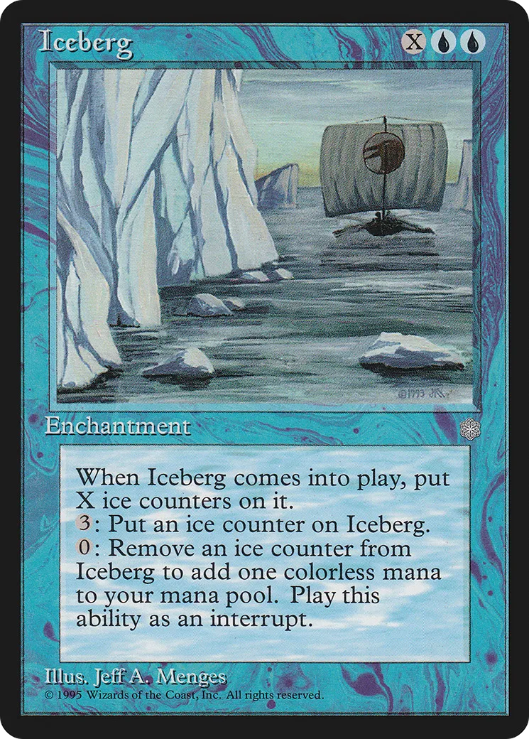 Iceberg — Ice Age — Magic: The Gathering
