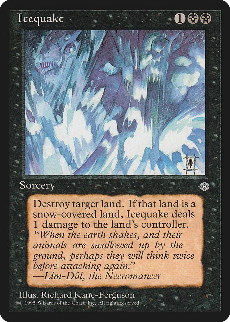 Icequake — Ice Age — Magic: The Gathering