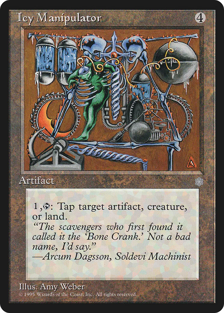 Icy Manipulator — Ice Age — Magic: The Gathering