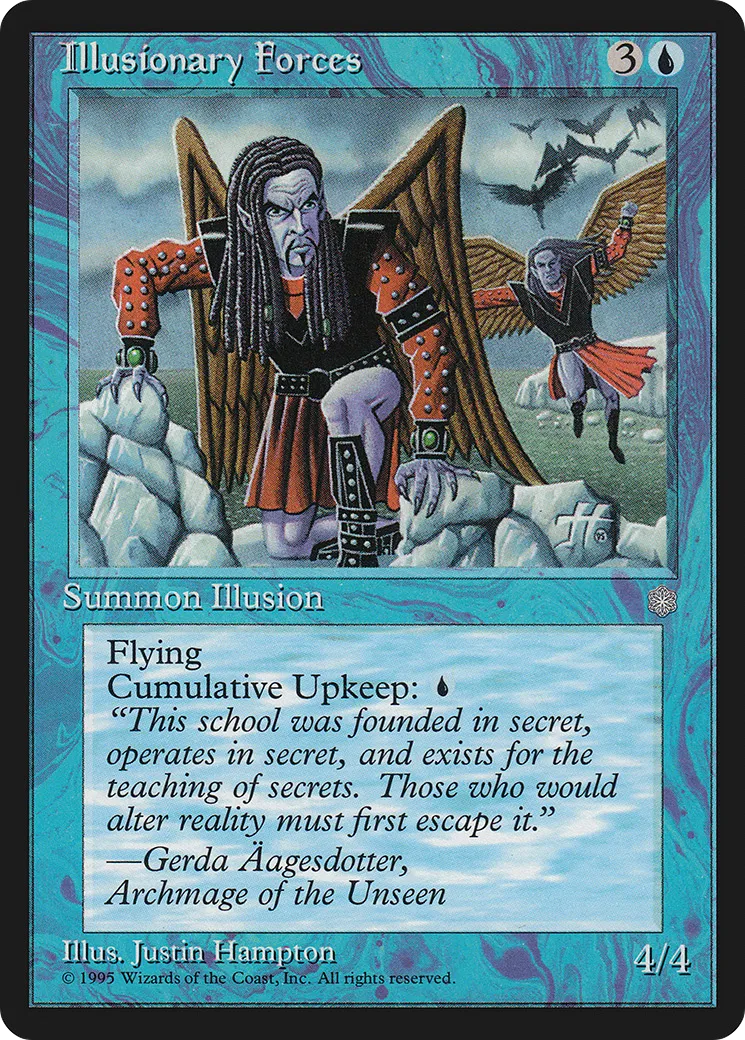 Forces illusoires — Ice Age — Magic: The Gathering