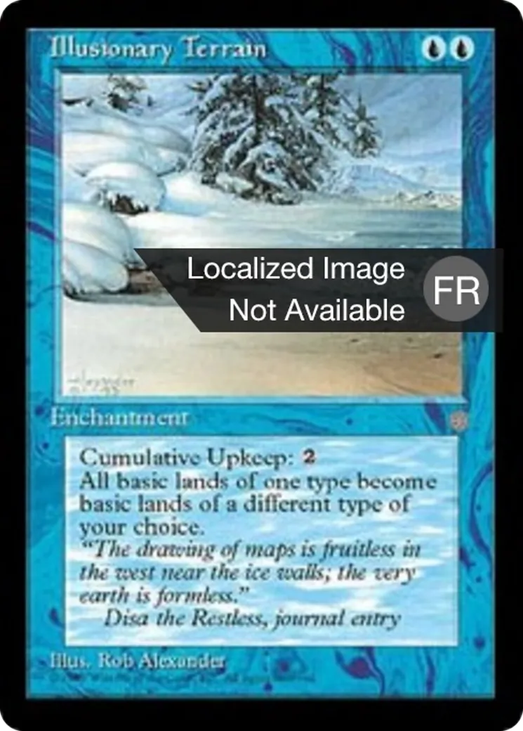 Terrains illusoires — Ice Age — Magic: The Gathering