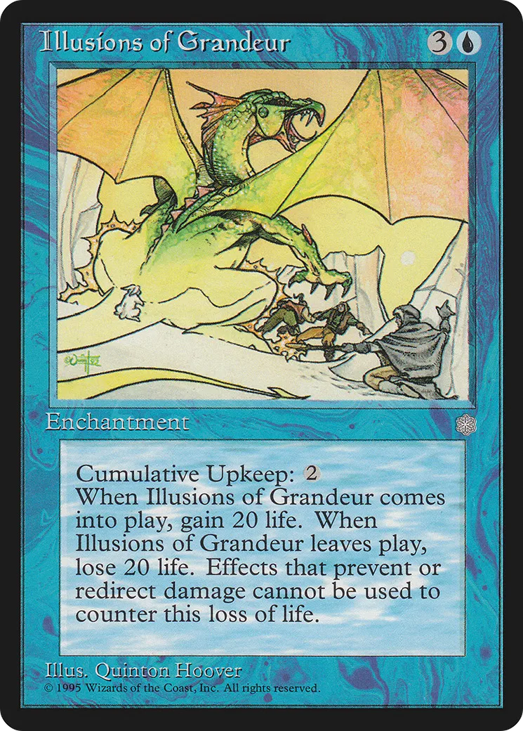 Illusions of Grandeur — Ice Age — Magic: The Gathering