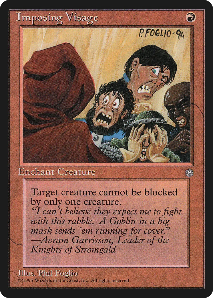 Imposing Visage — Ice Age — Magic: The Gathering