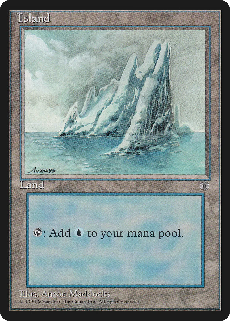 Île — Ice Age — Magic: The Gathering