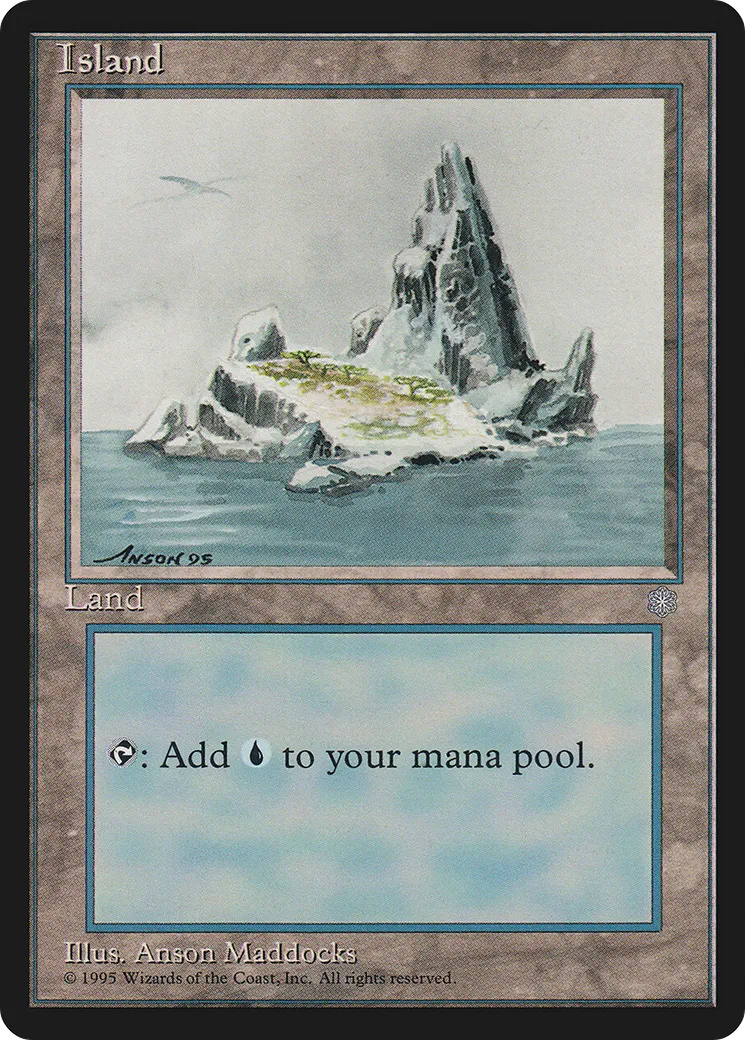 Island — Ice Age — Magic: The Gathering