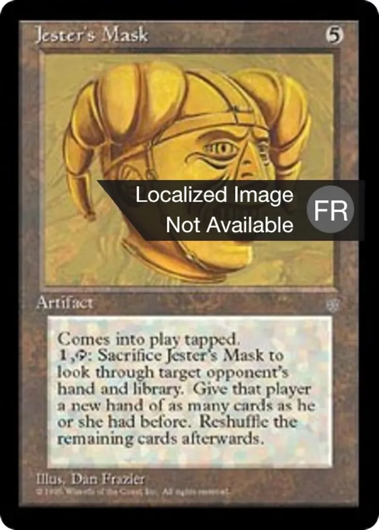 Masque du bouffon — Ice Age — Magic: The Gathering