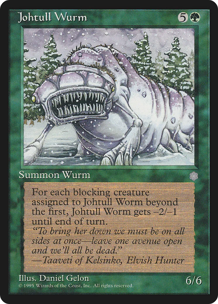 Guivre johtullienne — Ice Age — Magic: The Gathering