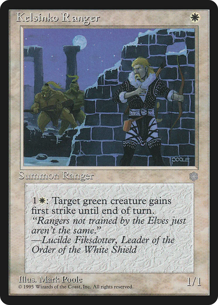 Ranger kelsinkois — Ice Age — Magic: The Gathering