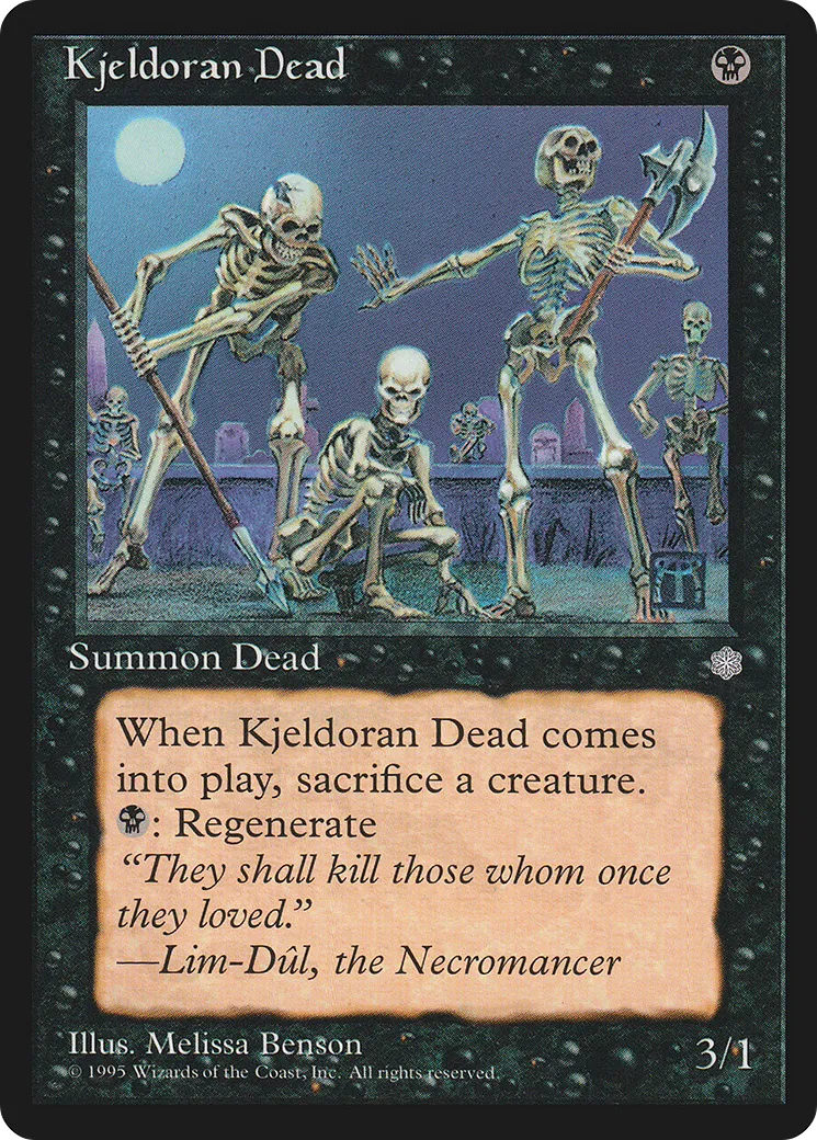 Kjeldoran Dead — Ice Age — Magic: The Gathering