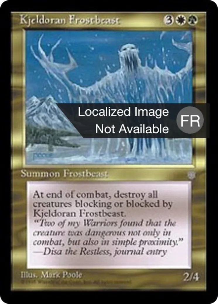 Sangivre kjeldorienne — Ice Age — Magic: The Gathering
