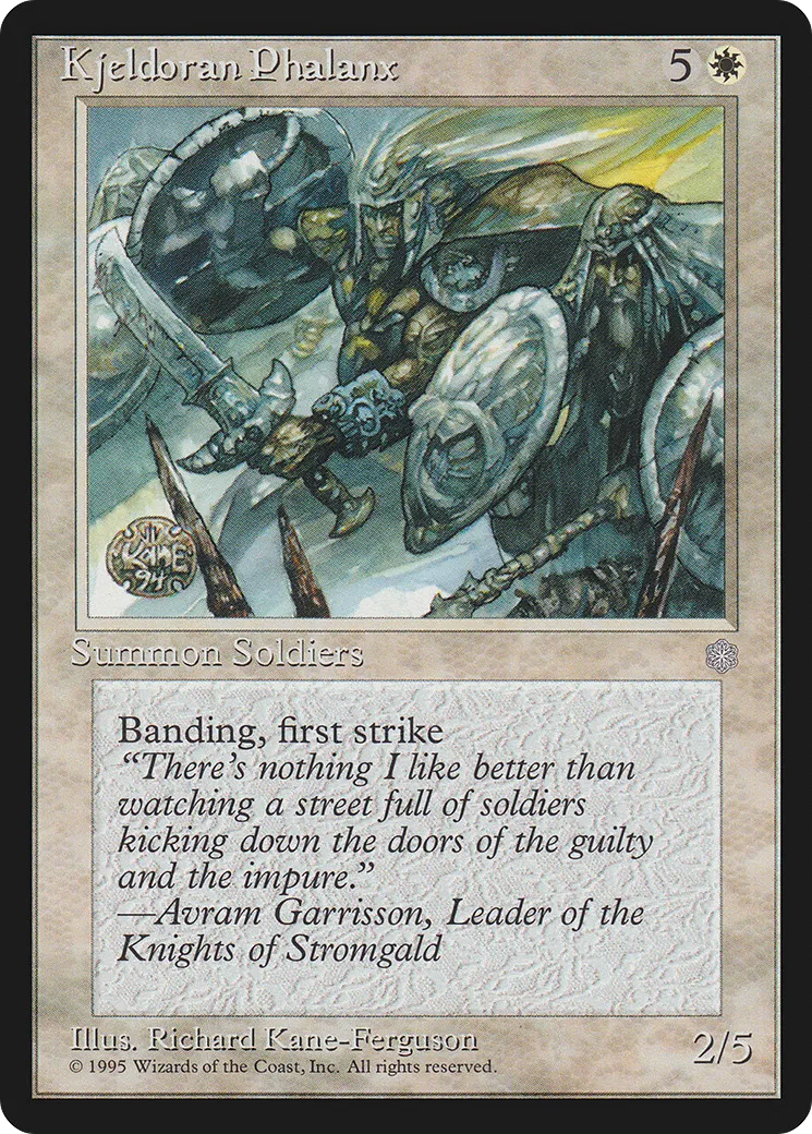 Kjeldoran Phalanx — Ice Age — Magic: The Gathering