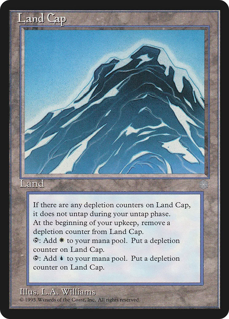 Land Cap — Ice Age — Magic: The Gathering
