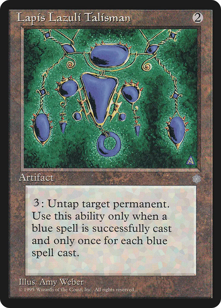 Talisman de lapis-lazuli — Ice Age — Magic: The Gathering