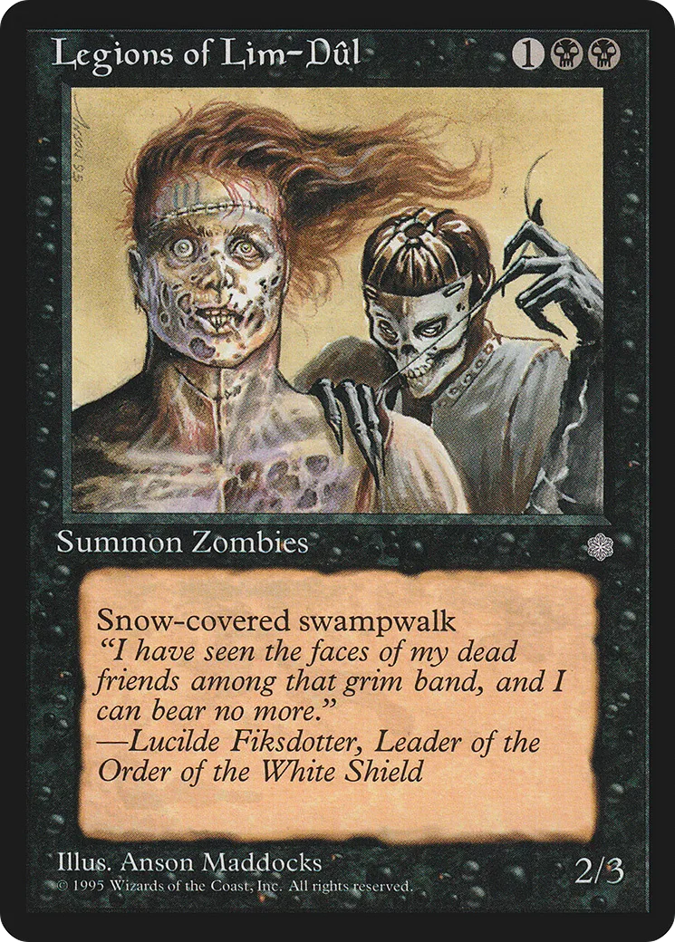 Legions of Lim-Dûl — Ice Age — Magic: The Gathering
