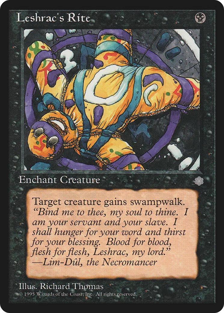 Leshrac's Rite — Ice Age — Magic: The Gathering