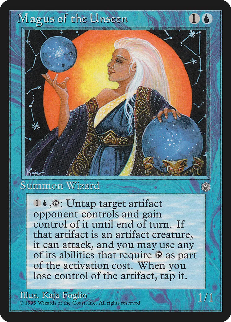 Magus of the Unseen — Ice Age — Magic: The Gathering