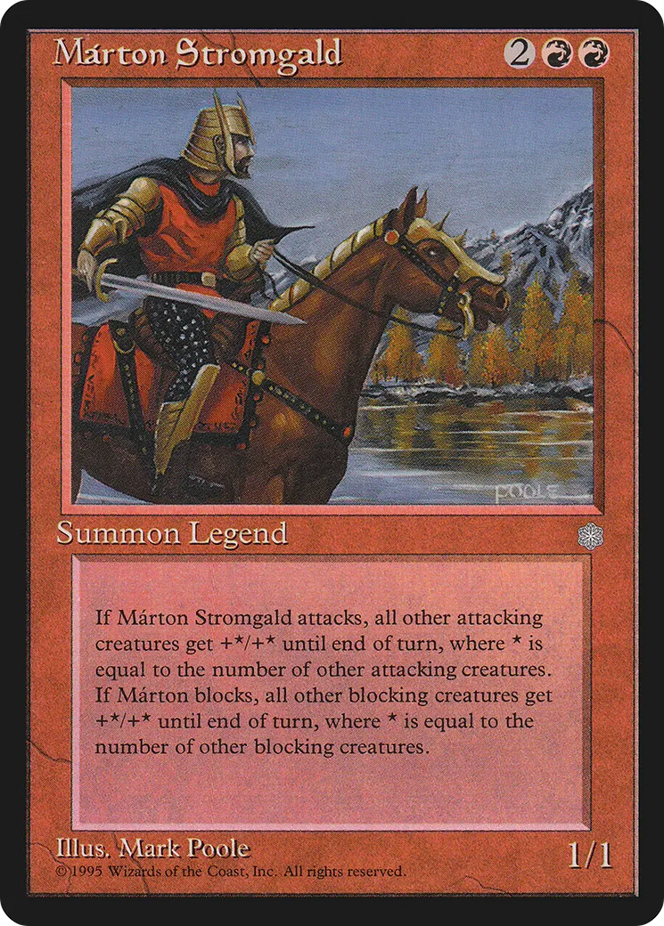 Márton Stromgald — Ice Age — Magic: The Gathering