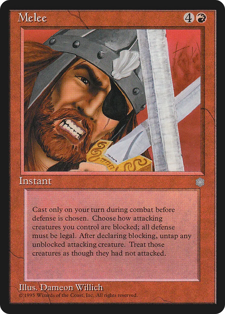 Mêlée — Ice Age — Magic: The Gathering