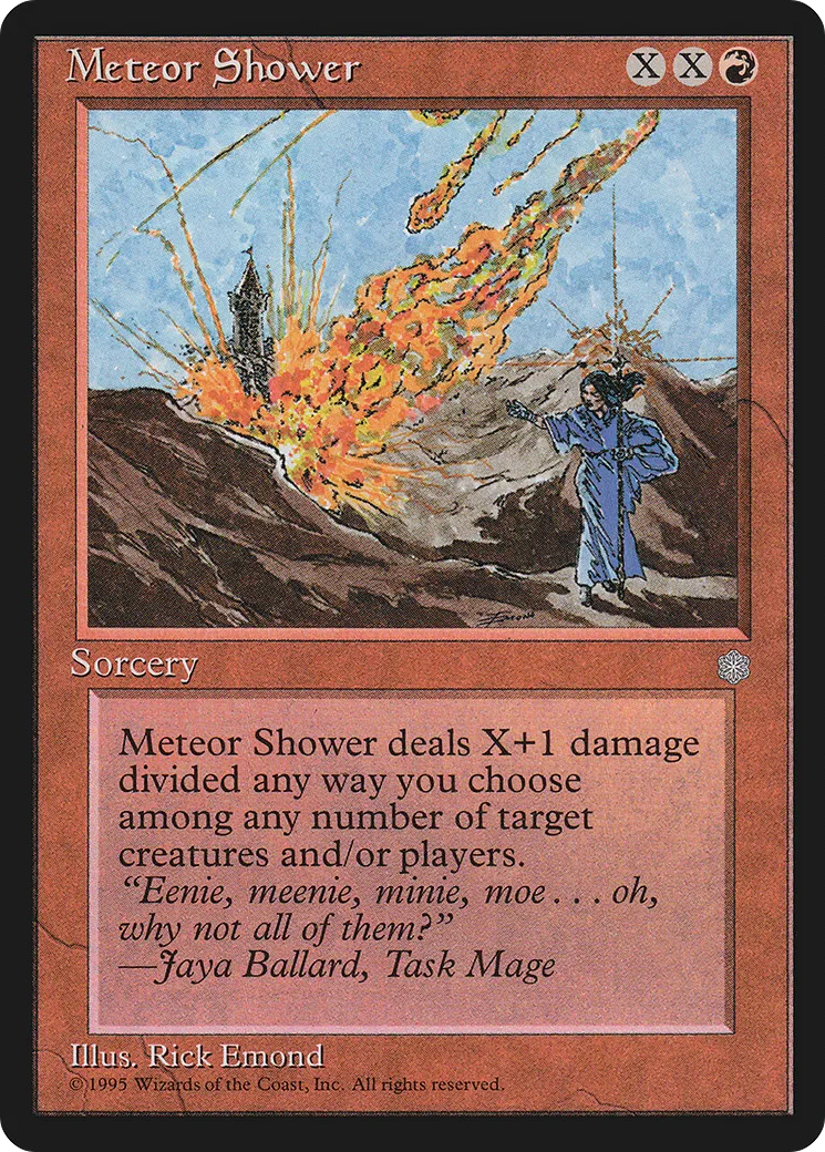 Meteor Shower — Ice Age — Magic: The Gathering