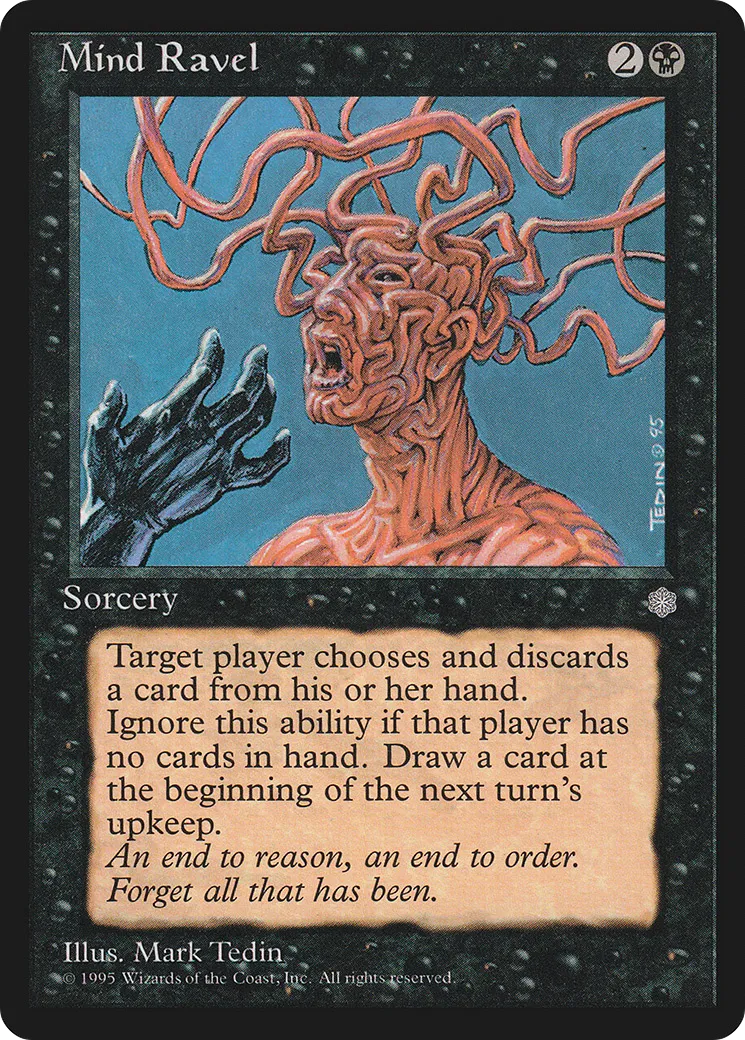 Mind Ravel — Ice Age — Magic: The Gathering