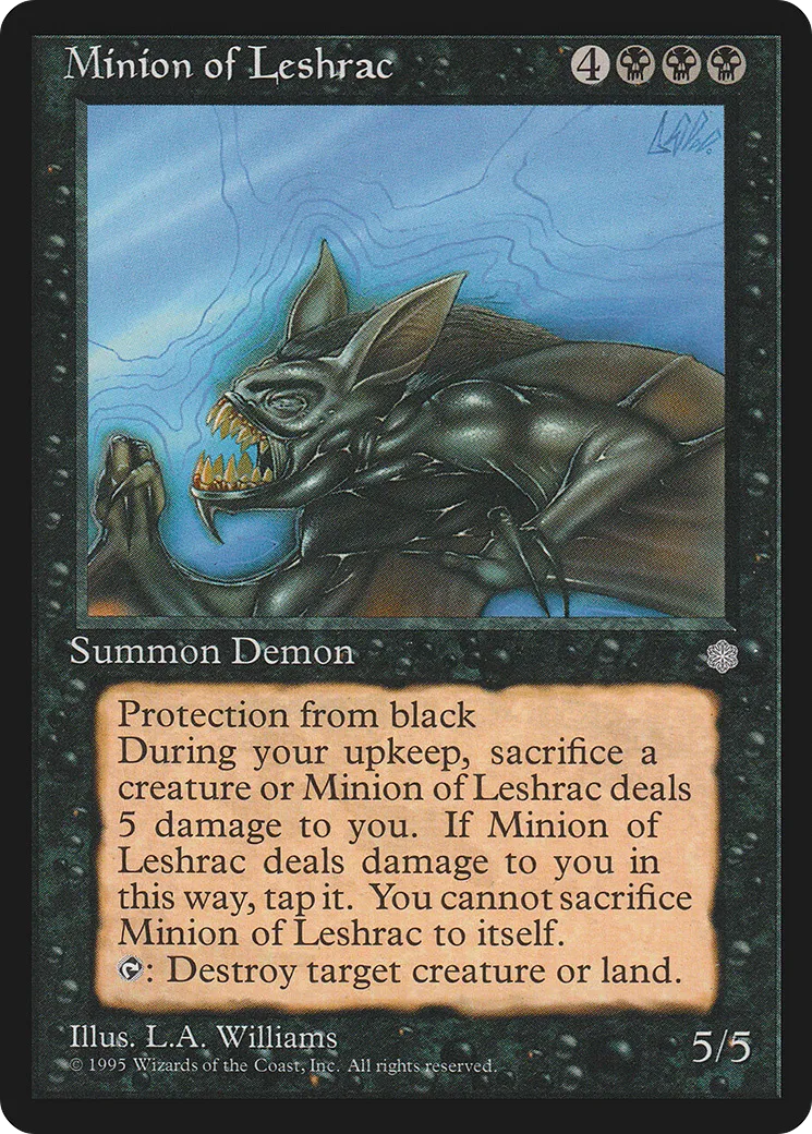 Mignon de Leshrac — Ice Age — Magic: The Gathering