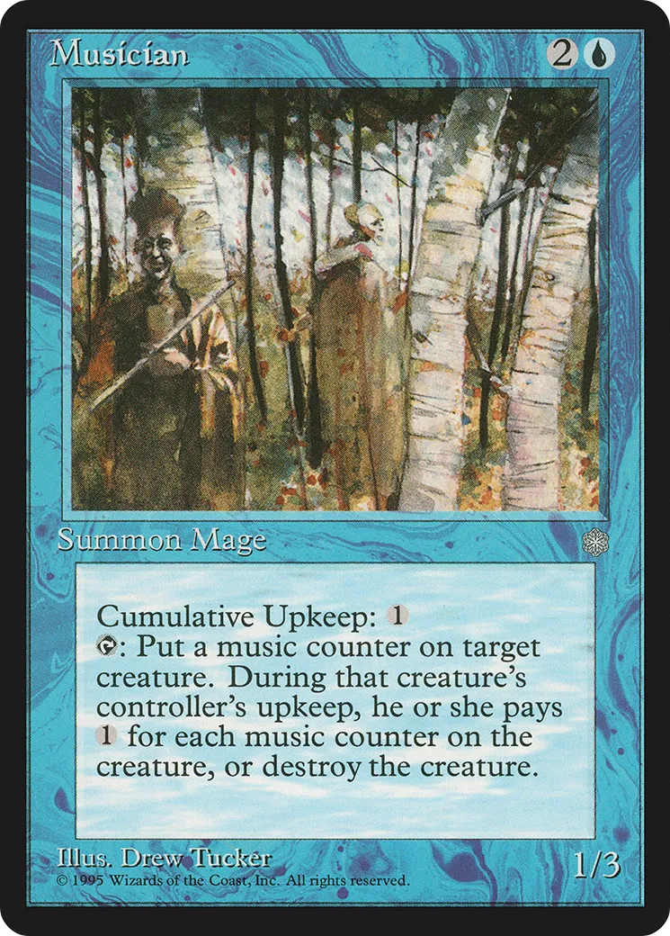 Musician — Ice Age — Magic: The Gathering