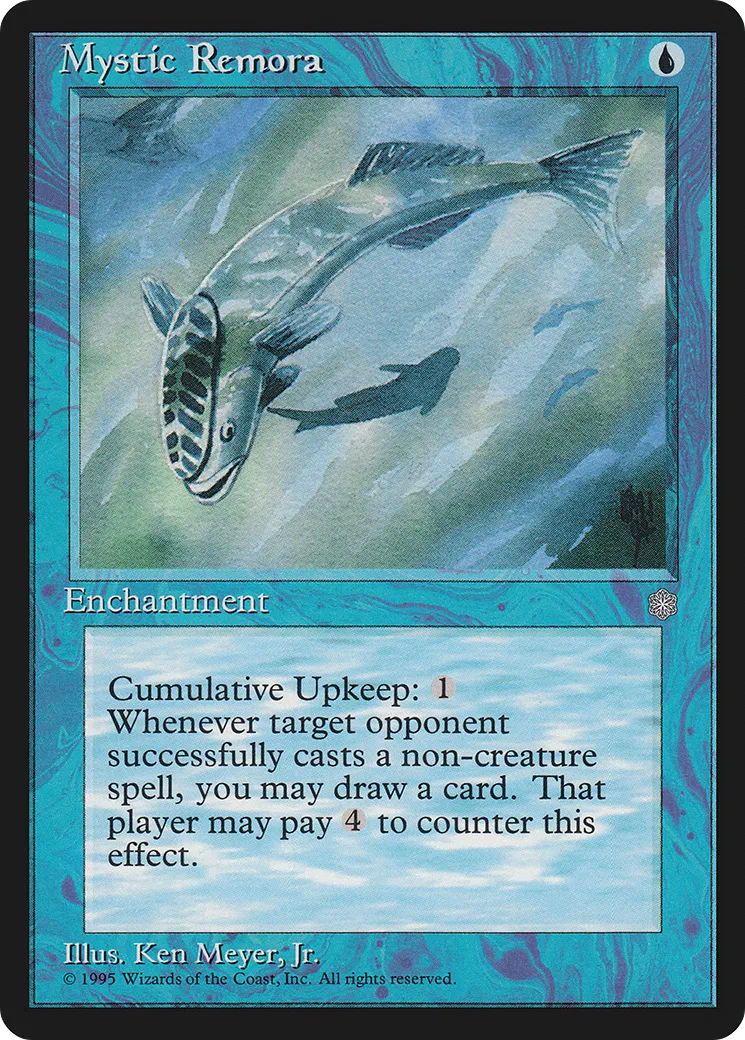 Mystic Remora — Ice Age — Magic: The Gathering