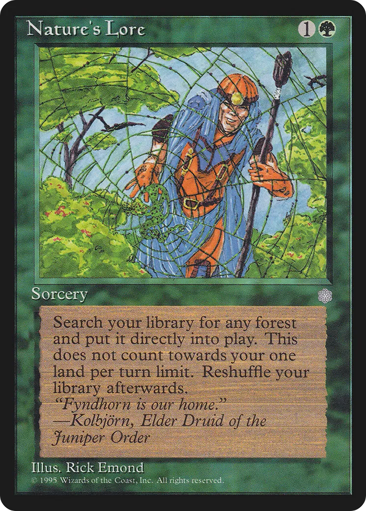 Nature's Lore — Ice Age — Magic: The Gathering