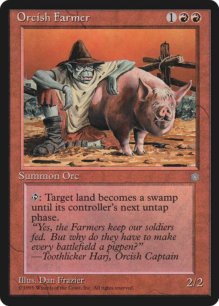 Orcish Farmer — Ice Age — Magic: The Gathering