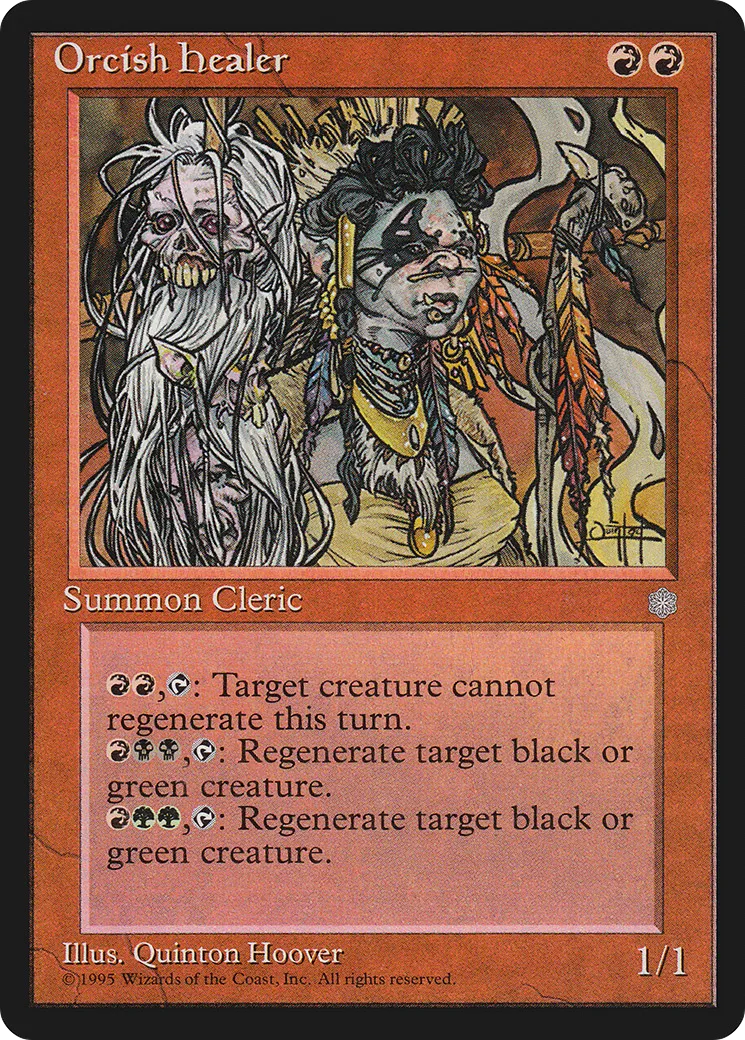Orcish Healer — Ice Age — Magic: The Gathering