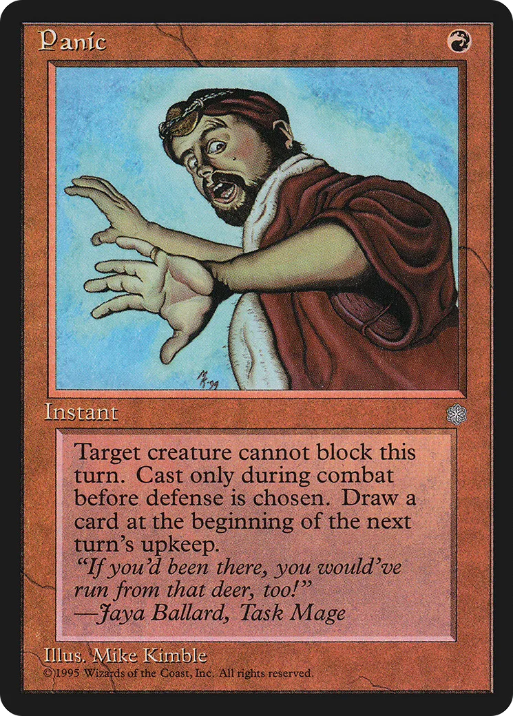 Panique — Ice Age — Magic: The Gathering