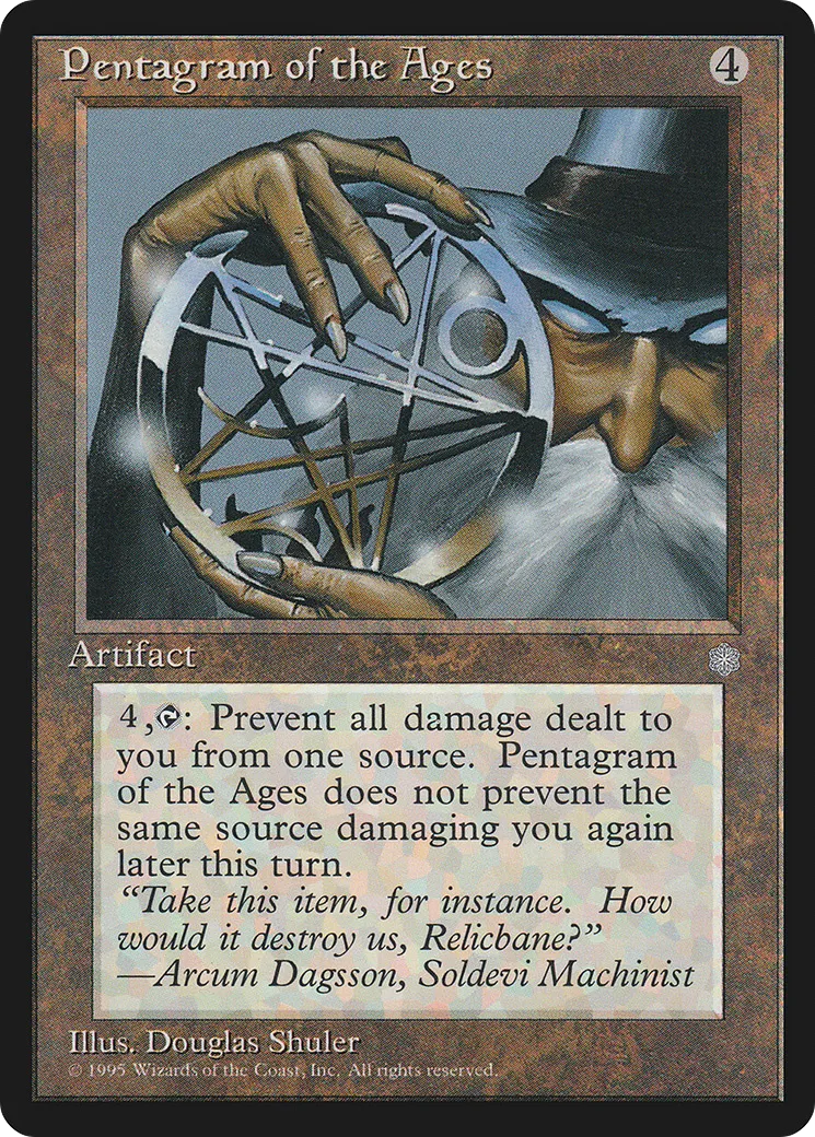 Pentagramme des temps anciens — Ice Age — Magic: The Gathering