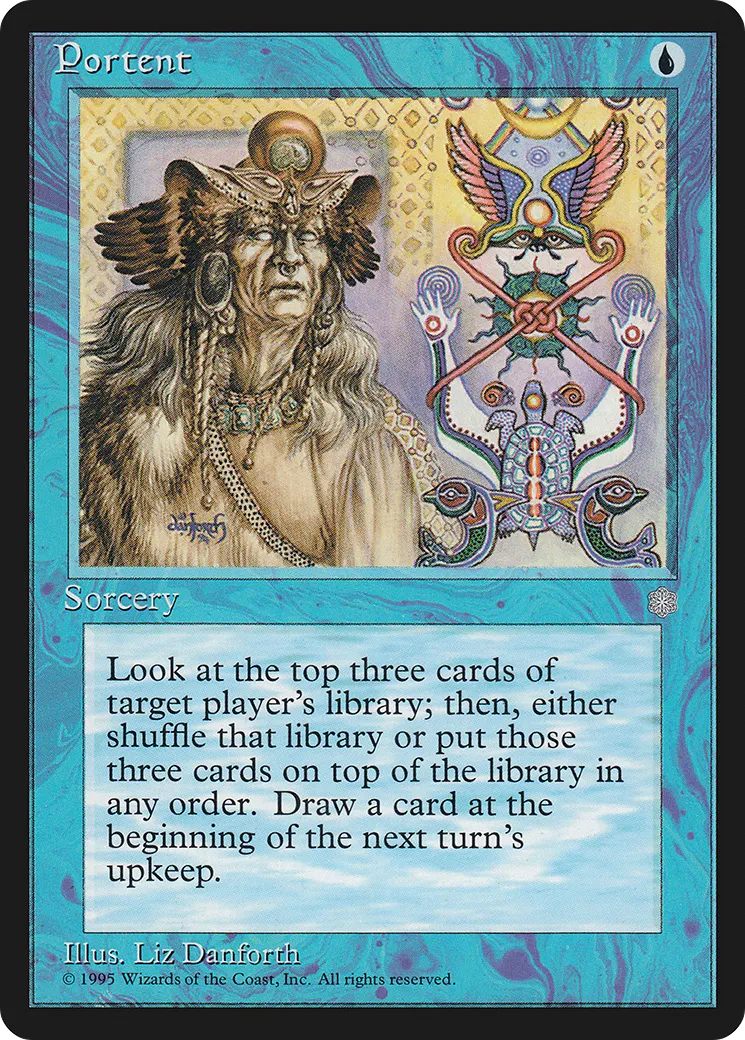 Portent — Ice Age — Magic: The Gathering