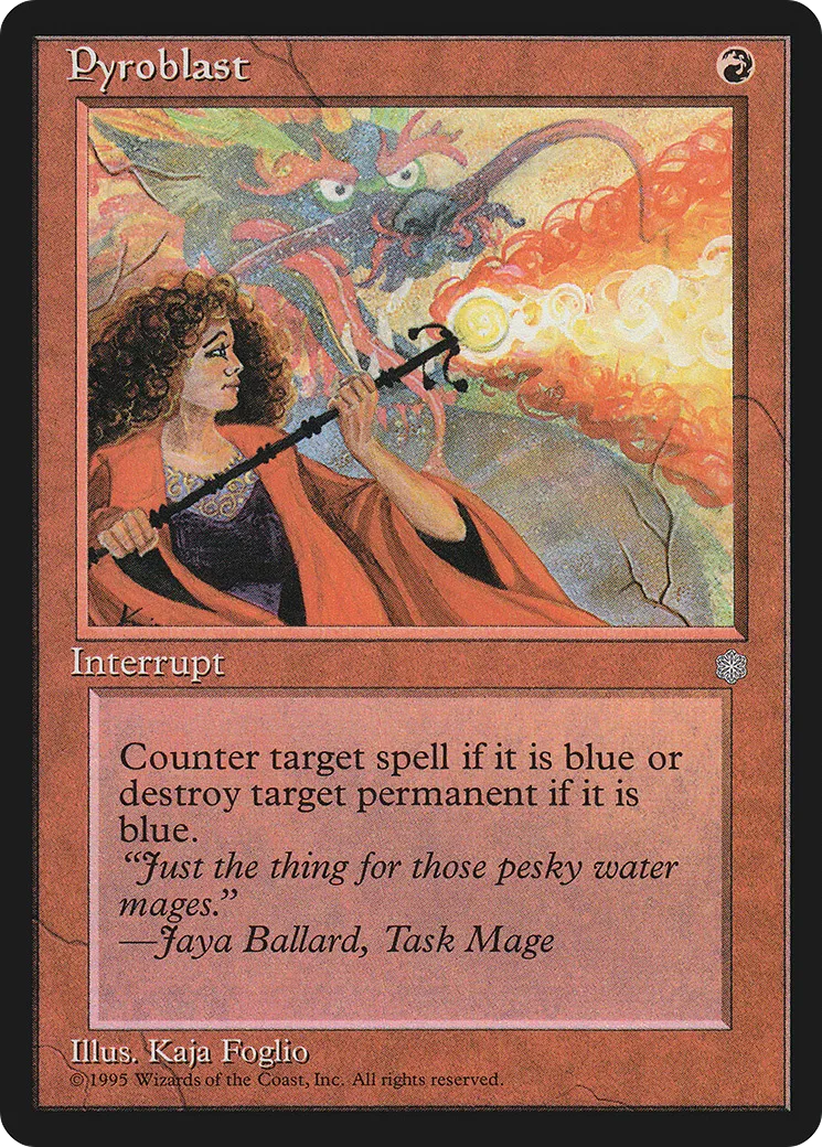 Pyroblast — Ice Age — Magic: The Gathering