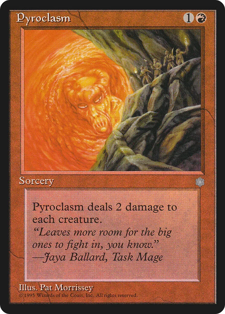 Pyroclasme — Ice Age — Magic: The Gathering