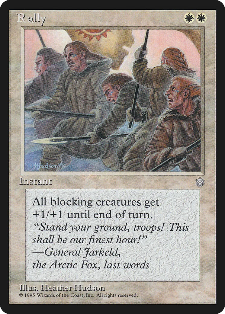 Rally — Ice Age — Magic: The Gathering