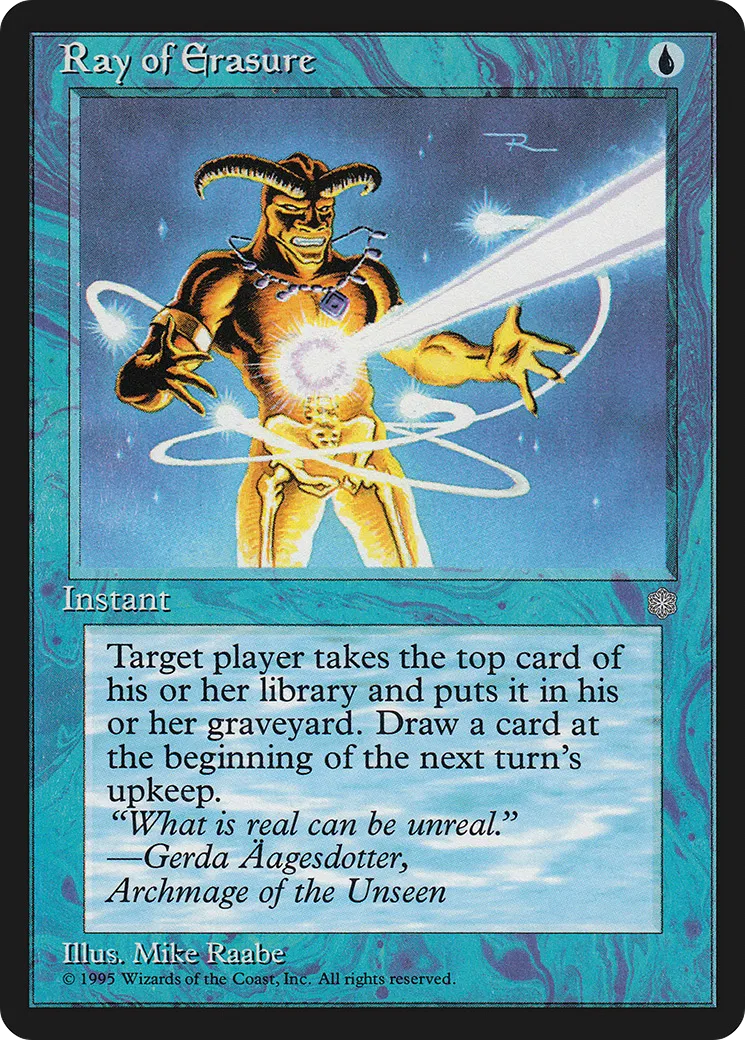 Ray of Erasure — Ice Age — Magic: The Gathering