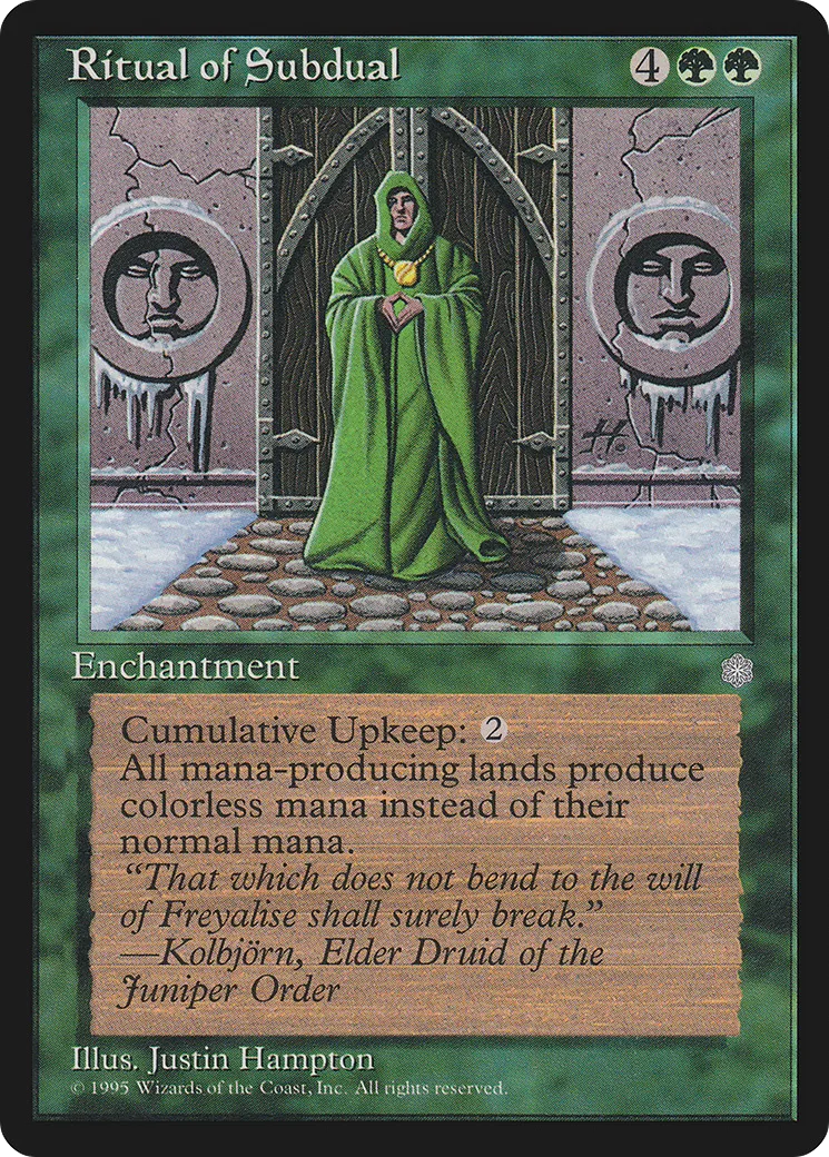 Rite de subjugation — Ice Age — Magic: The Gathering