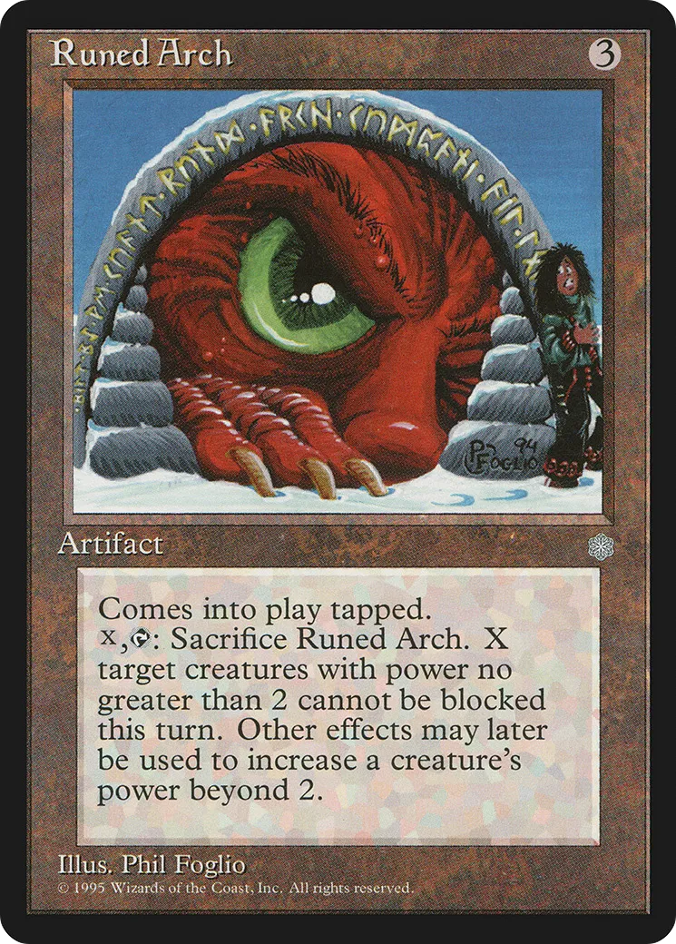 Voûte runique — Ice Age — Magic: The Gathering