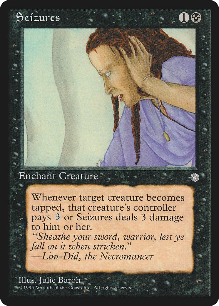 Seizures — Ice Age — Magic: The Gathering