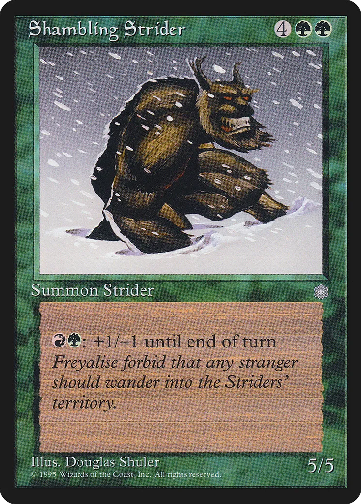Enjambeur escogriffe — Ice Age — Magic: The Gathering